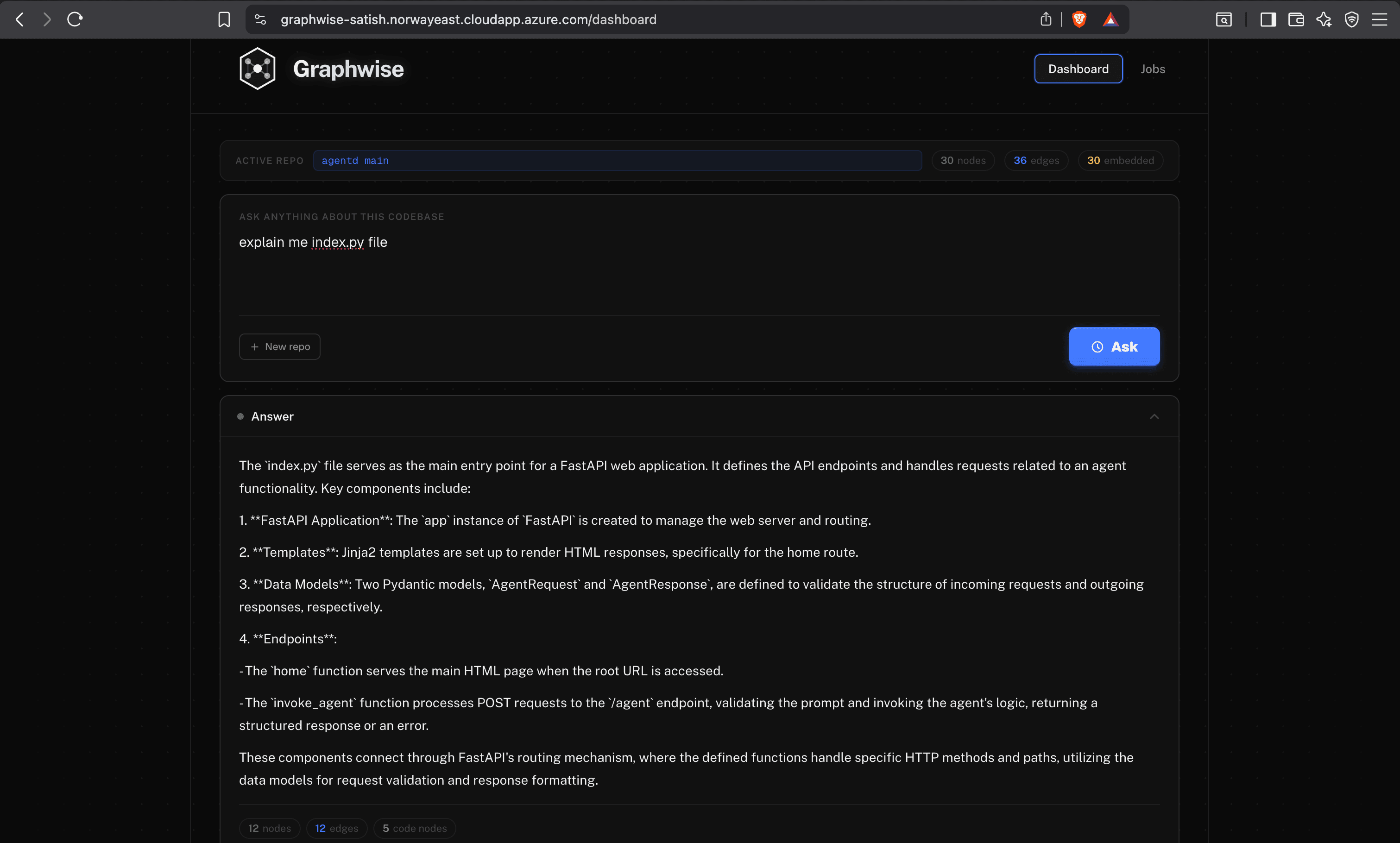 Graphwise screenshot